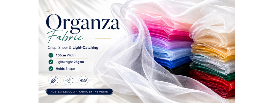 Organza : Guide Complet pour Acheter du Tissu Organza au Mètre Organza : Guide Complet pour Acheter du Tissu Organza au Mètre