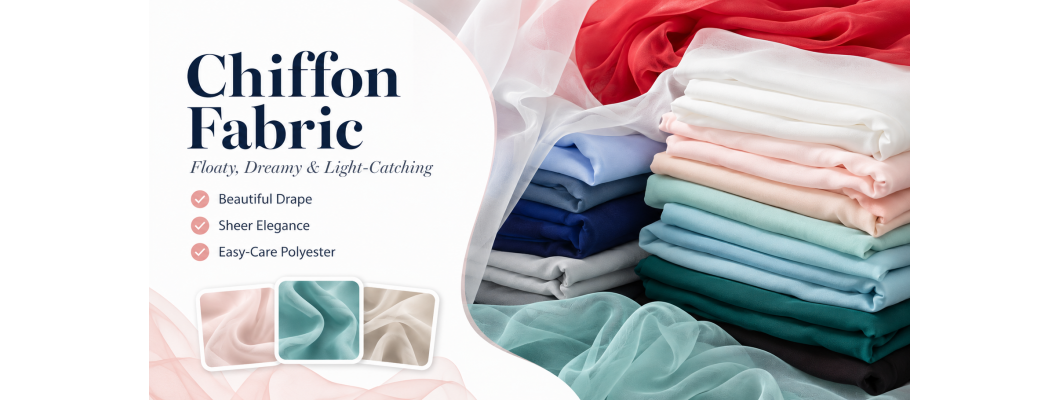 Chiffon stof: Alt du skal vide om køb og syning med chiffon