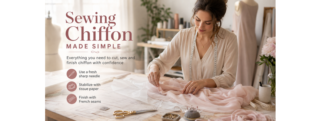 How to Sew Chiffon Without Fraying or Tearing: Tips from a Fabric Expert