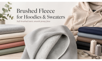 Choosing Fabric for Hoodies and Sweaters: Brushed Fleece, GSM and Composition Explained