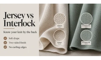 Jersey or interlock? The difference, explained at the counter