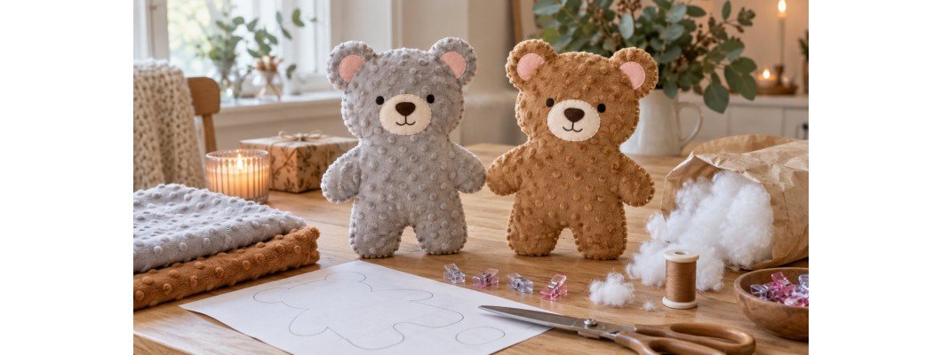 Sew a Teddy Bear: Free Pattern for a Safe Cuddly Toy Sew a Teddy Bear: Free Pattern for a Safe Cuddly Toy