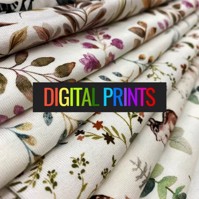Jersey Cotton Digital Print Surprise Box 10 x 1 Meter Jersey Cotton Digital Print Surprise Box 10 x 1 Meter - (Fabric Outlet)