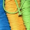 Baumwollkordel 5mm 5 Farben x 50 Meter Bundle Paket - (Baumwollkordel 5mm)