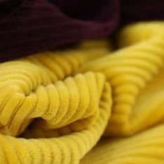 Brede Ribfluweel Jersey Stof Surprise Box 10 x 1 Meter