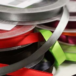 Nastro Satin 9mm 5 Colori x 25 Metri Pacchetto Bundle