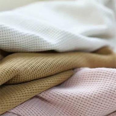 Waffle knit fabrics per meter