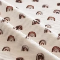 Ottoman Digital Print Rib Jersey Fabric Ottoman Digital Print Rib Jersey Fabric