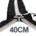 40CM Zippers YKK Metal