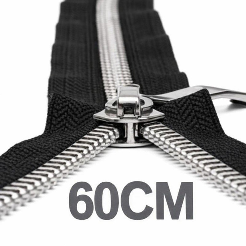 Fermeture Éclair YKK Métal 60 cm Fermeture Éclair YKK Métal 60 cm