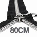 80CM Zamek Błyskawiczny Rozdzielny Metalowy YKK
