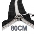 80CM Zippers YKK Metal
