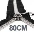 80CM Zippers YKK Metal