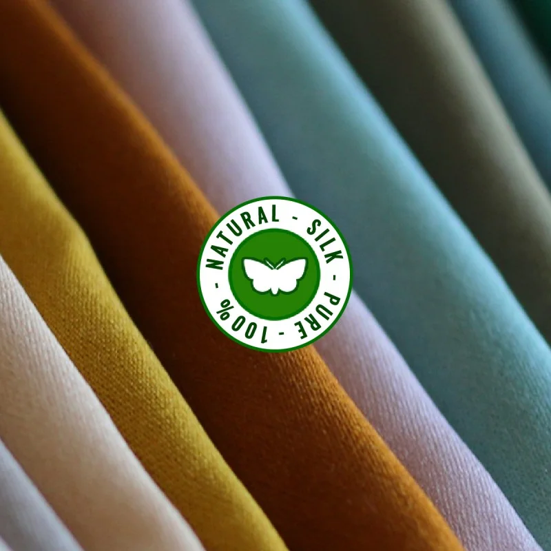 Stretch Seidensatin Stoffe