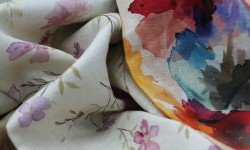 Digital Print Linen Fabric