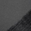 Tessuto Felpa Fleece Grigio Scuro Melange - (Tessuto Felpa Alpenfleece)