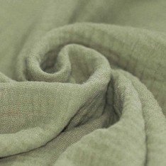 Double Gauze Fabric Olive