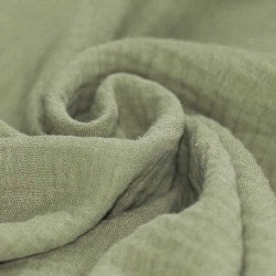 Double Gauze Fabric Olive