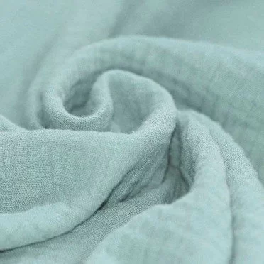 Double Gauze Fabric Sea Green - (Double Gauze Fabric)