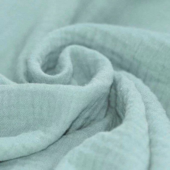 Double Gauze Fabric Sea Green - (Double Gauze Fabric)