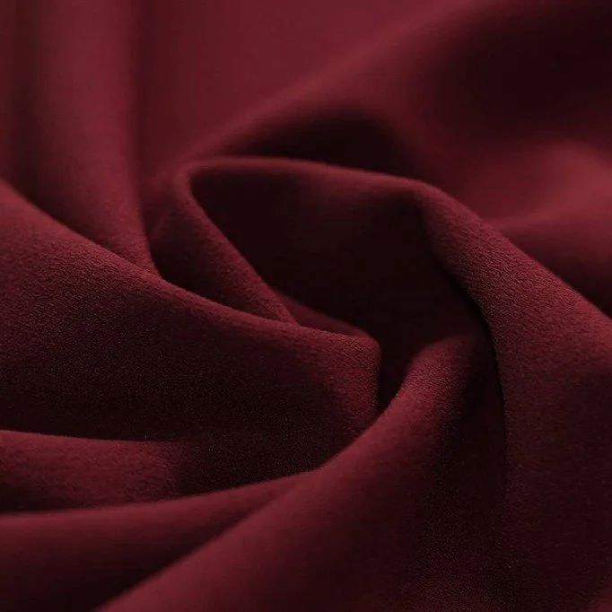 Scuba Crepe Jersey Fabric Bordeaux Scuba Crepe Jersey Fabric Bordeaux - (Fabric Outlet)