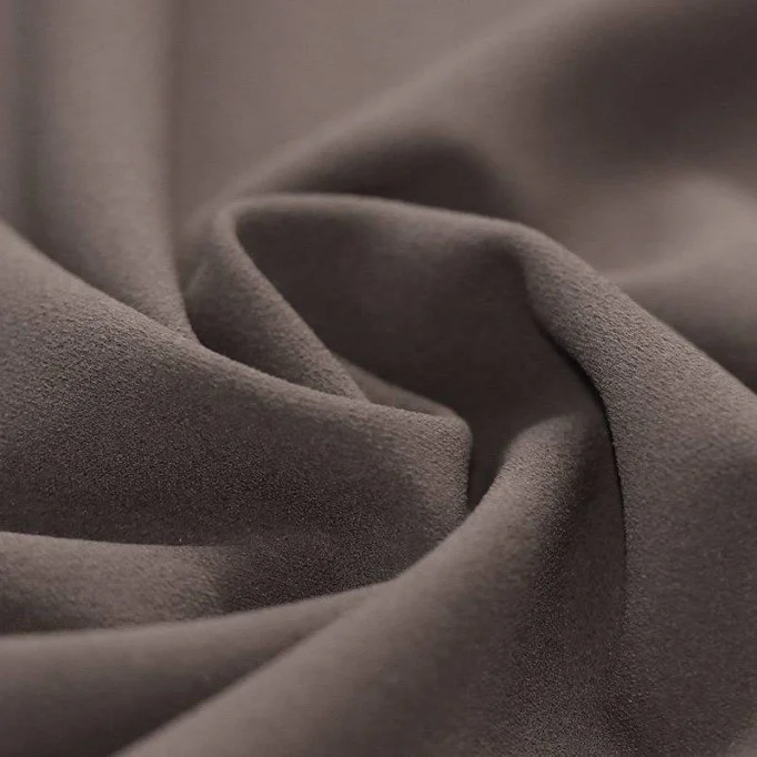 Scuba Crepe Jersey Fabric Taupe Scuba Crepe Jersey Fabric Taupe - (Fabric Outlet)