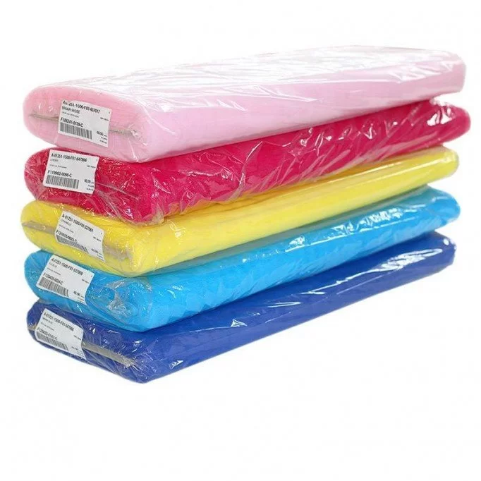 Tissu Tulle 5 Couleurs 40 Mètre Paquet - (Tissu Tulle)