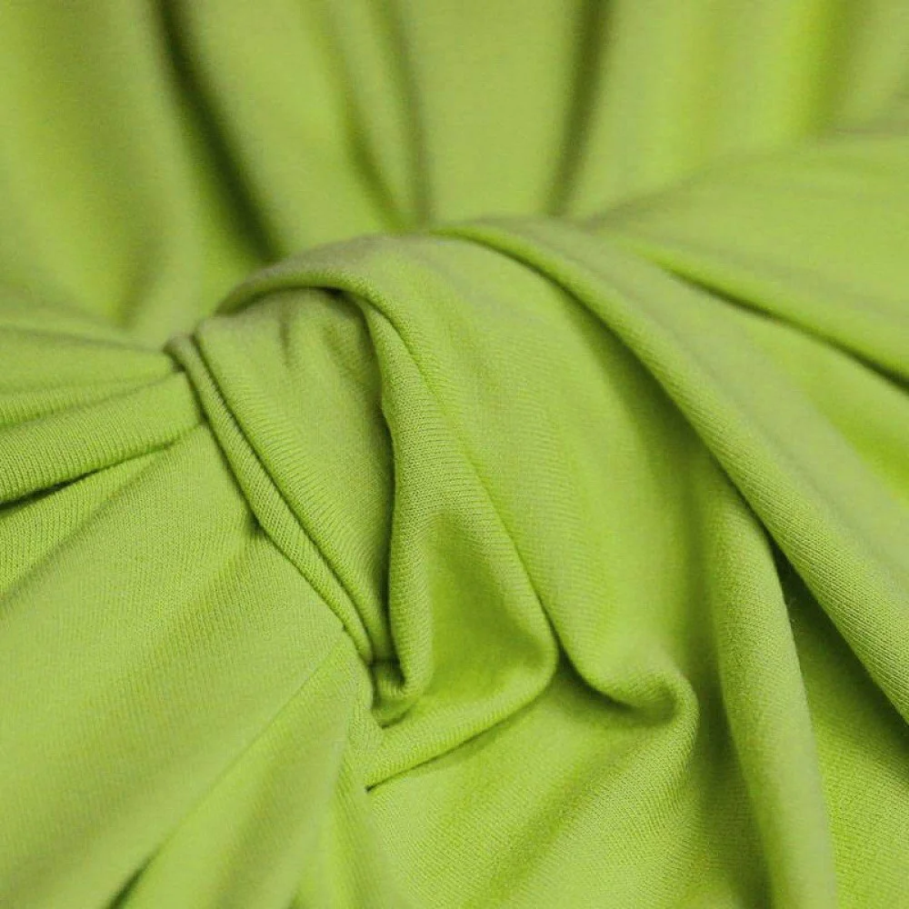 Viscose Jersey Stof Lime Viscose Jersey Stof Lime
