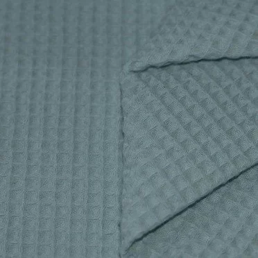 Wafelkatoen Piqué Oud Groen Wafelkatoen Piqué Oud Groen - (Wafelkatoen Piqué Stoffen )