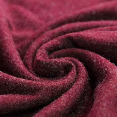Tissu Maille Tricot Angora Bordeaux - (Tissus De Mode)
