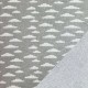 Big Knit Jacquard Fabric - Clouds Grey Big Knit Jacquard Fabric - Clouds Grey