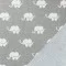 Tissu Jacquard Big Knit - Éléphant Gris - (Tissus Deco)