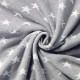 Big Knit Jacquard Fabric - Stars Grey Big Knit Jacquard Fabric - Stars Grey