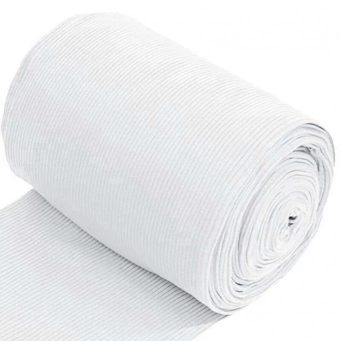 Bordo Maglia Jumbo Bianco - (Bordo Maglia In Cotone)