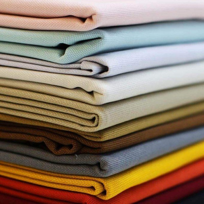 Tissu Canevas 10 Couleurs 6 Mètre Paquet - (Tissu Canevas Coton )