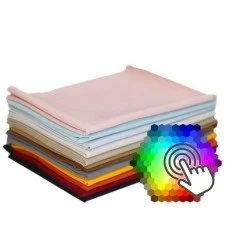 Canvas Fabric 12 Colors 1 Meters Package