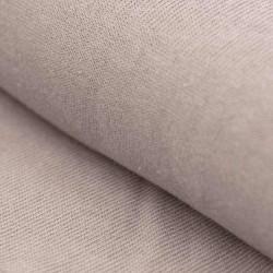 Tissu Point De Maille Bébé De Coton Beige Clair