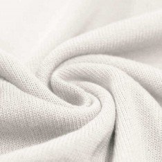 Baby Knit Fabric Cotton Ecru