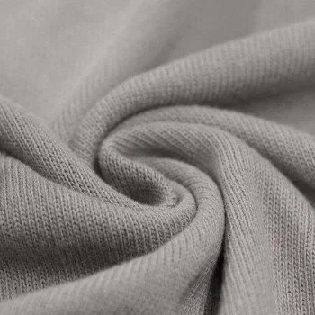 Tessuto A Maglia Per Bambini Di Cotone Grigio Chiaro Tessuto A Maglia Per Bambini Di Cotone Grigio Chiaro
