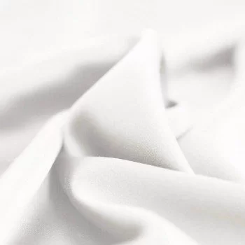 Stretch Satijn Stof Deluxe Ecru Stretch Satijn Stof Deluxe Ecru