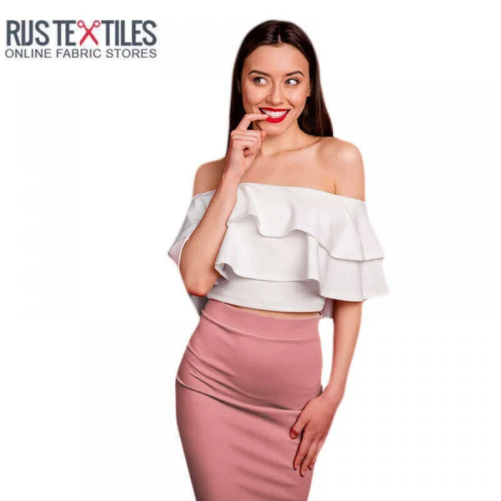 Deluxe Stretch Satin Stoff Hell Mauve Deluxe Stretch Satin Stoff Hell Mauve - (Deluxe Stretch Satin Stoff)