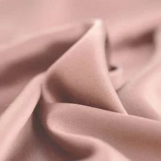 Stretch Satijn Stof Deluxe Nude Roze