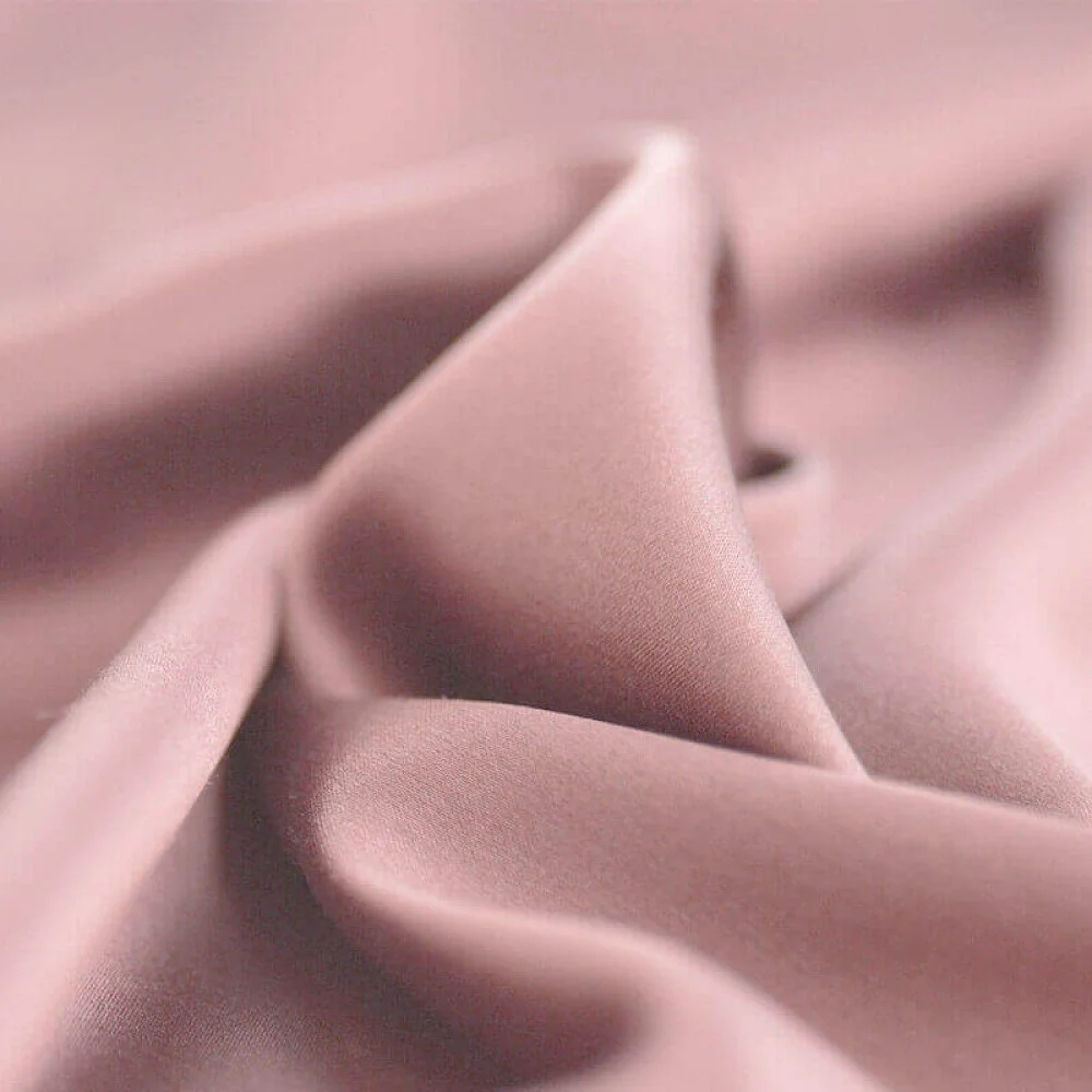 Deluxe Stretch Satin Fabric Old Pink Deluxe Stretch Satin Fabric Old Pink