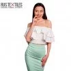 Stretch Satijn Stof Deluxe Turquoise - (Stretch Satijn Stof Deluxe)