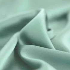 Stretch Satijn Stof Deluxe Turquoise