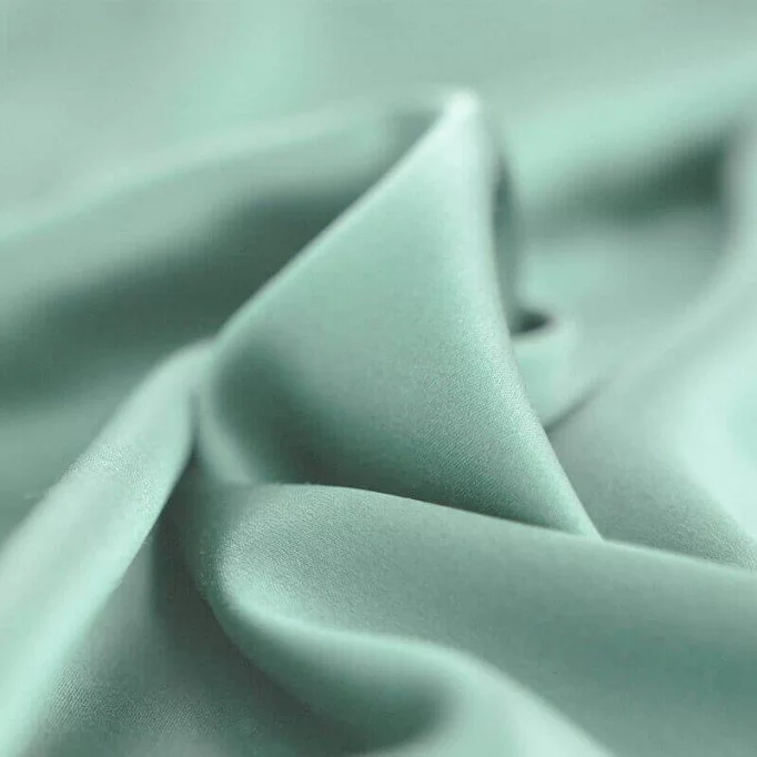 Stretch Satijn Stof Deluxe Turquoise - (Stretch Satijn Stof Deluxe)