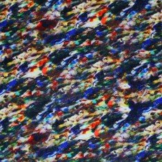 Digitale Print Viscose Jersey - Aquarellflecken