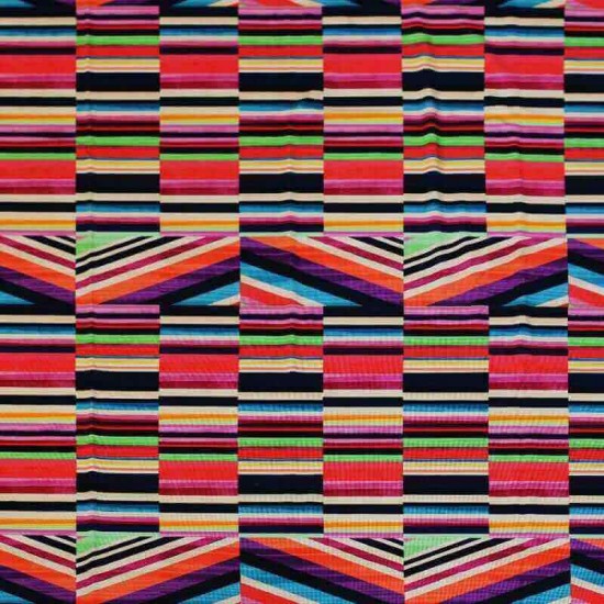 Digital Print Viscose Jersey - Abstract Stripes Digital Print Viscose Jersey - Abstract Stripes