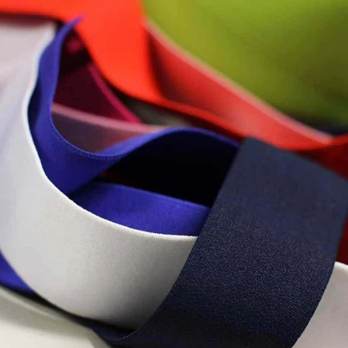 Bandelastiek 40mm 5 Kleuren x 25 Meter Bundel Pakket  - (Elastische band)