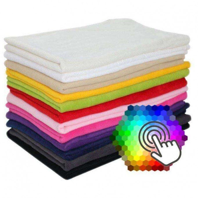 Fleece Stof 12 Kleuren 1 Meter Pakket - (Polar Fleece Stoffen)